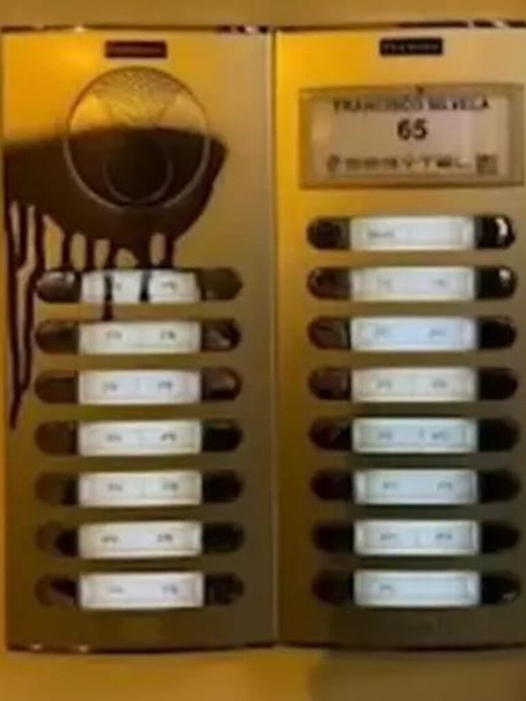 Cameras in the building where Ana was staying were sprayed over the day she was last seen. Picture: NewsNation