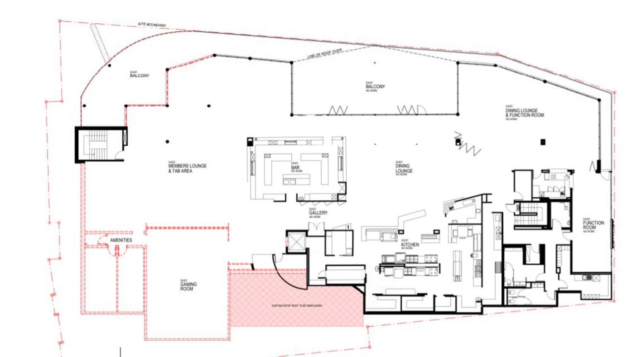 Coolum Surf Club has detailed its plans to extend its surf club with a bigger balcony and new gaming areas and members lounges.