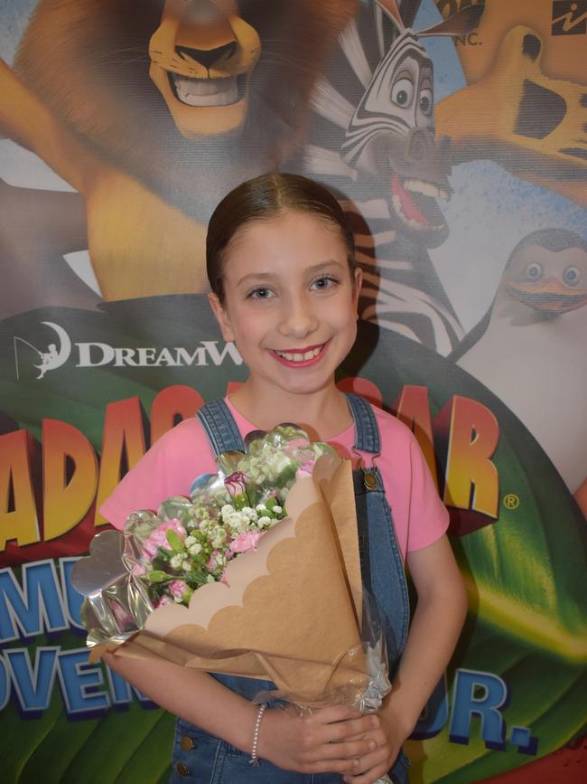 Matilda Dougherty at Madagascar A Musical Adventure Jr. presented by Fusion Arts Inc and Ipswich Civic Centre. Photo: Georgie Walker