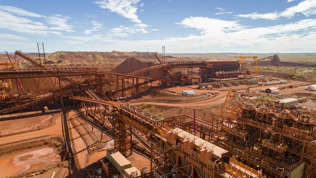 Singapore iron ore futures sank 0.2 per cent for the December contract. Picture: supplied.