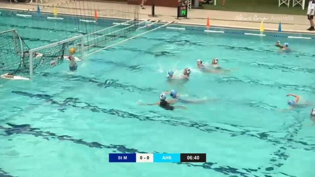 Replay: Brisbane Water Polo finals: St Margarets Orange vs AHS White (15C girls div 2)