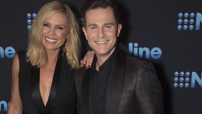 Sonia Kruger and David Campbell