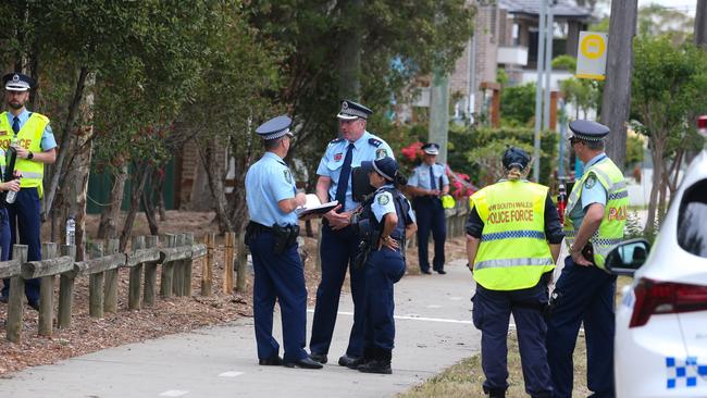 Maxwells Ave in Ashcroft was closed for much of Monday as police investigate: Picture: NCA NewsWire /Gaye Gerard