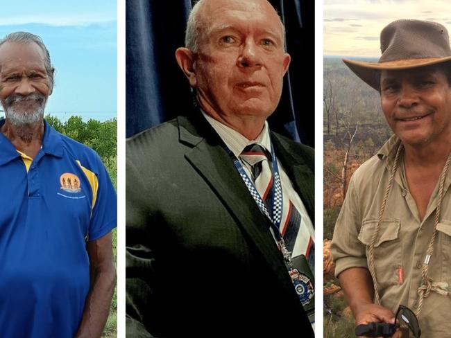 Far North leaders Robert Thompson, Gerald Turpin, Brett Devine awarded Australiaâs highest honours.