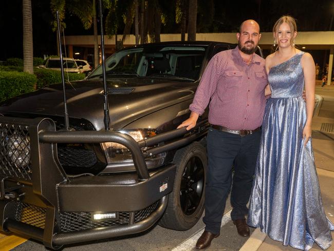 Kurt Stanke and Kaylah Saal at Whitsunday Anglican School Year 12 Formal Saturday 16 September 2023 Picture: Michaela Harlow
