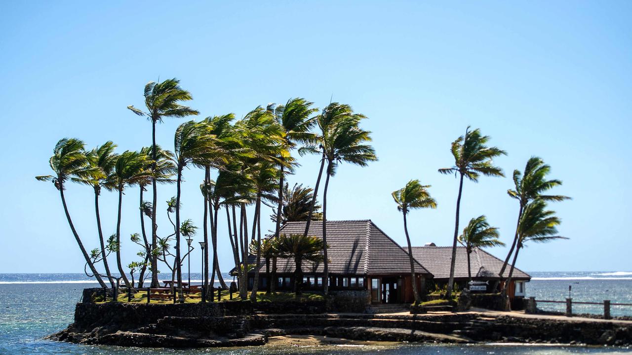 A general view of the five-star Warwick Fiji resort on the Coral Coast. Picture: AFP