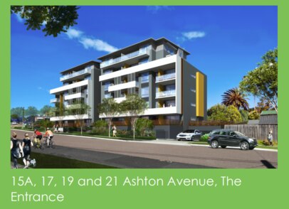 An artist impression of the approved unit development at 15A to 21 Ashton Ave, The Entrance.