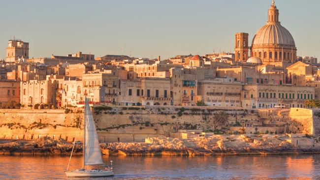 Valletta, capital of Malta.