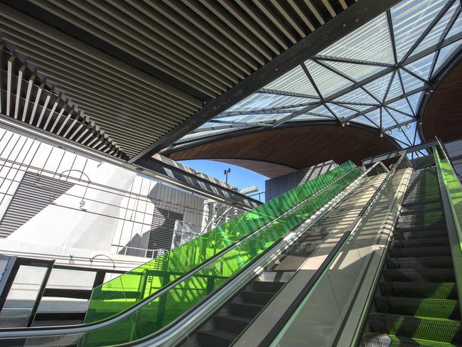 Tallawong Metro Station in Rouse Hill.