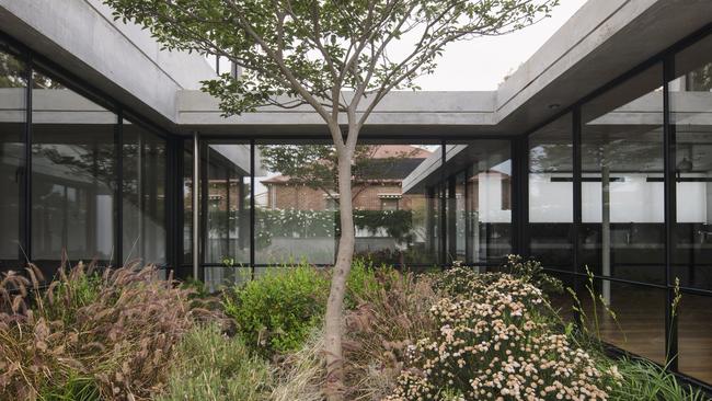 Variety: a courtyard garden space. Picture: Benjamin Hosking