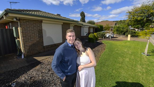 Jake Halliday and Ella Buckley are future property flippers. Picture: RoyVPhotography