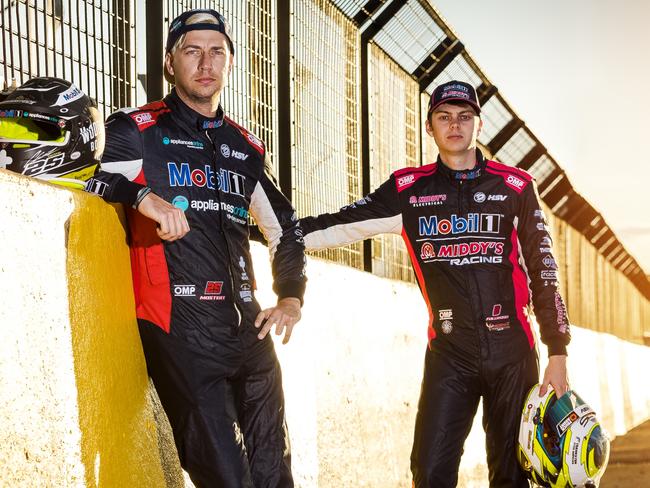 <s1>Walkinshaw Andretti United drivers Chaz Mostert and Territorian young gun Bryce Fullwood. </s1> <source>Picture: Mark Horsburgh/Edge Photographics</source>