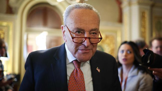 Senate Minority Leader Chuck Schumer. Picture: Kayla Bartkowski/Getty Images/AFP