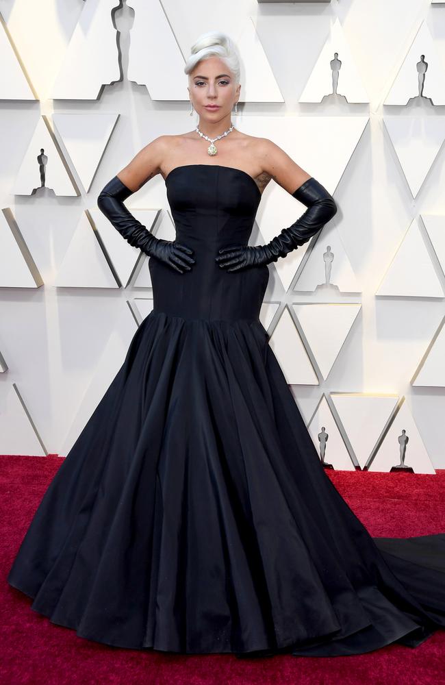 Lady Gaga at the 91st Academy Awards in 2019, where she was nominated for Best Actress for A Star is Born. Picture: Frazer Harrison/Getty Images