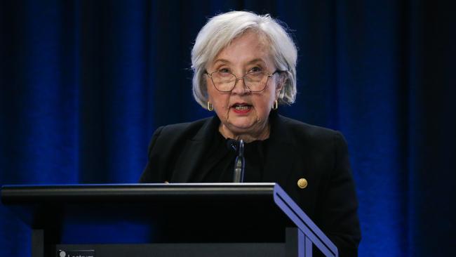 Australian Children’s Commissioner Anne Hollonds voiced her concerns about the scale of lockdowns inside the Holtze centre even before the Territory rushed through controversial bail laws. Picture: NewsWire / Gaye Gerard