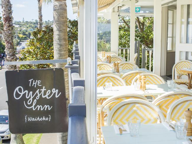 Restaurant, The Oyster Inn, Waiheke Island, New Zealand Image supplied by hotel