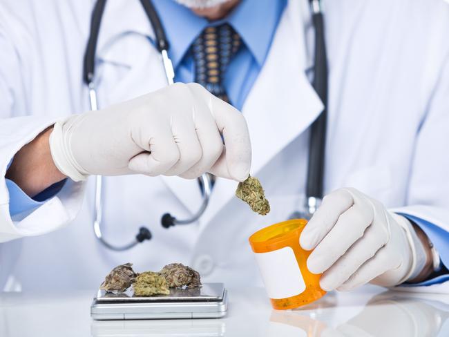 Doctors either have to be “authorised prescribers” approved by the Therapeutic Goods Administration before allowing their patients access to medicinal cannabis. Picture: istock