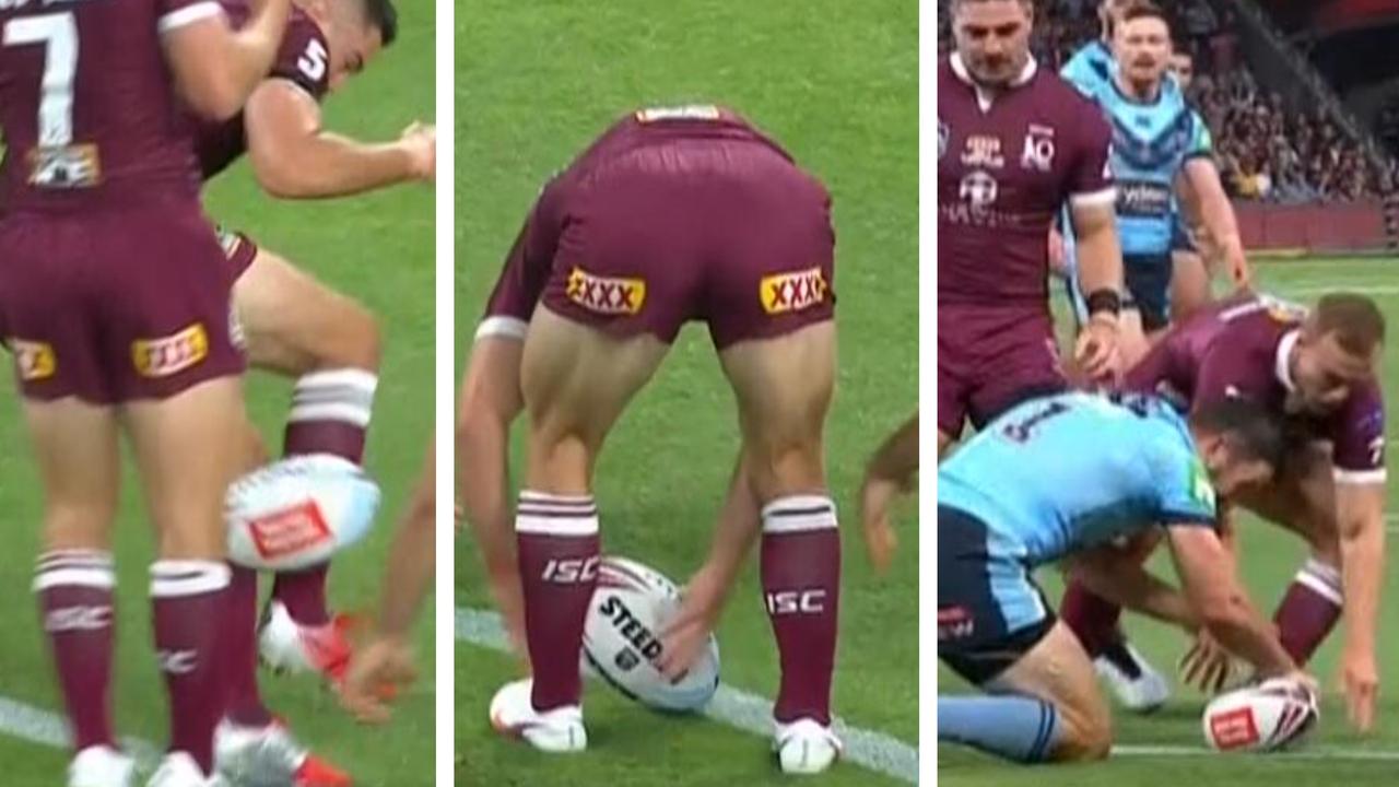 Queensland's comedy of errors and NSW are level.