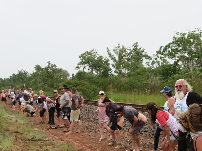 The Mooning of The Ghan 20th Anniversary. Picture: Elise Graham