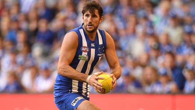 Jarrad Waite in action for North Melbourne.