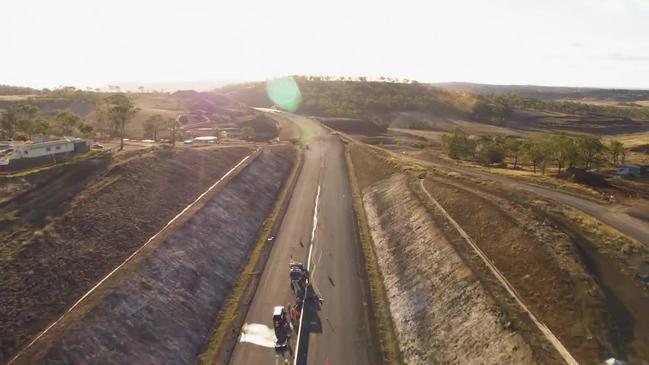 Toowoomba Second Range Crossing July Flyover