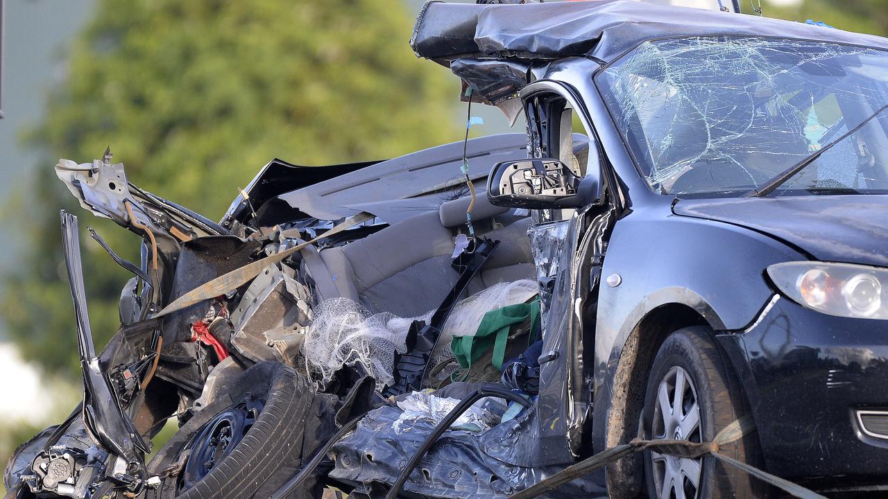 Townsville crash Man, 50, killed after two cars collide in Garbutt