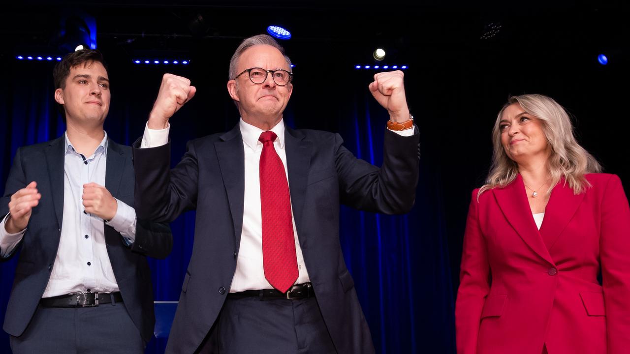 YouGov correctly called the federal election for Prime Minister Anthony Albanese. Picture: Jason Edwards / NewsWire
