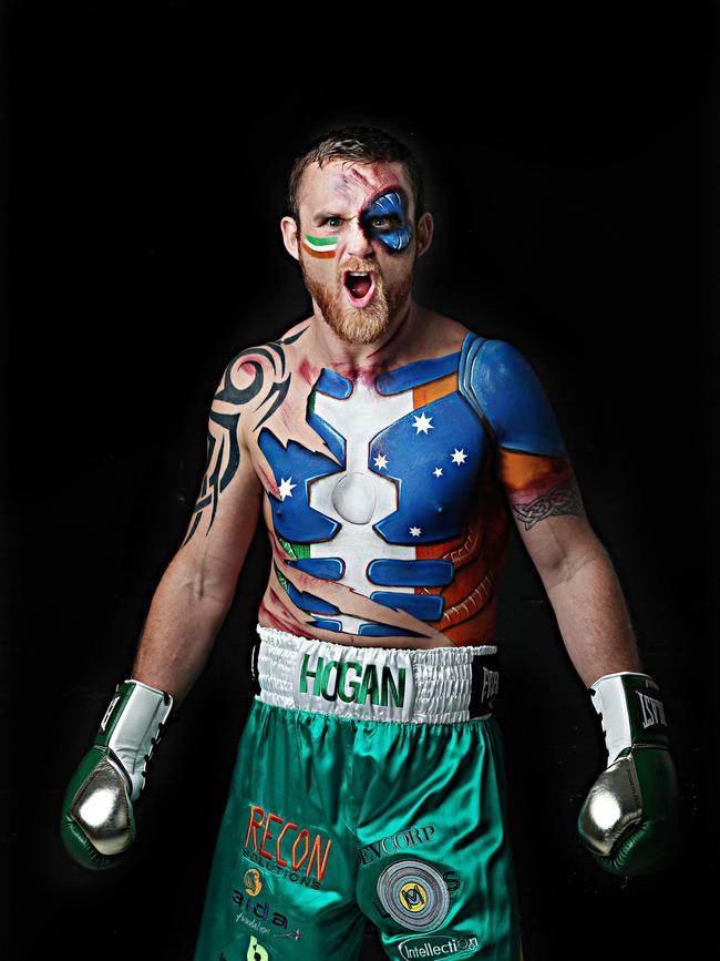 Boxer Dennis Hogan. Picture: Annette Dew