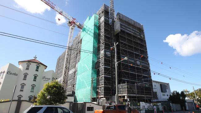 GCB Construction site at 309 Golden Four Drive Tugun on the Gold Coast. Picture Glenn Hampson