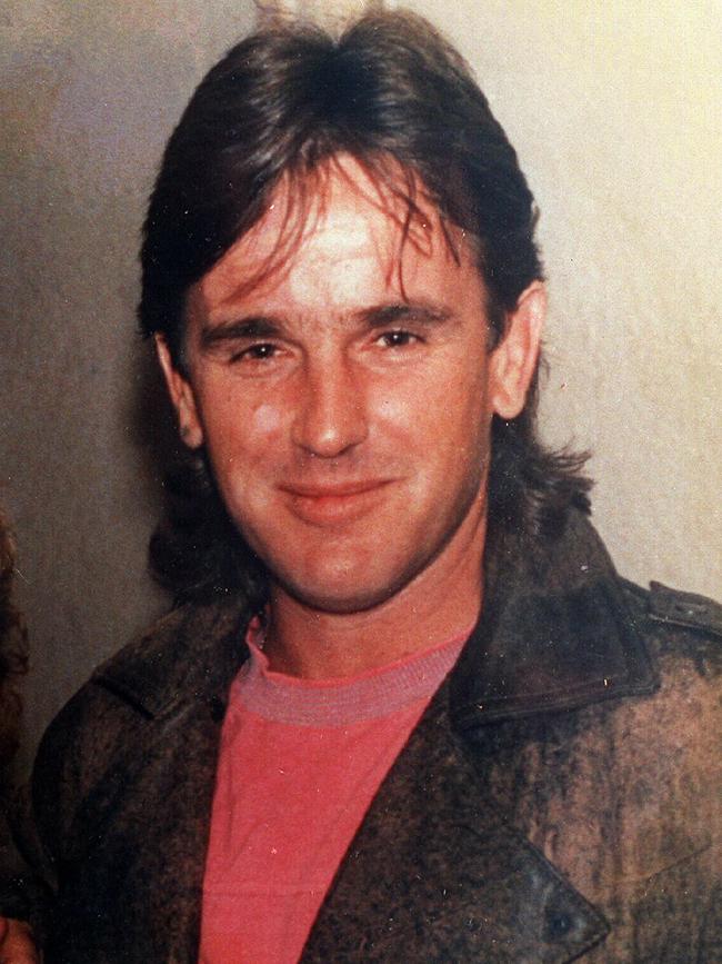 Victorian criminal Graeme Jensen, who is the subject of the alleged stalking emails, was shot dead by police in October 1988.