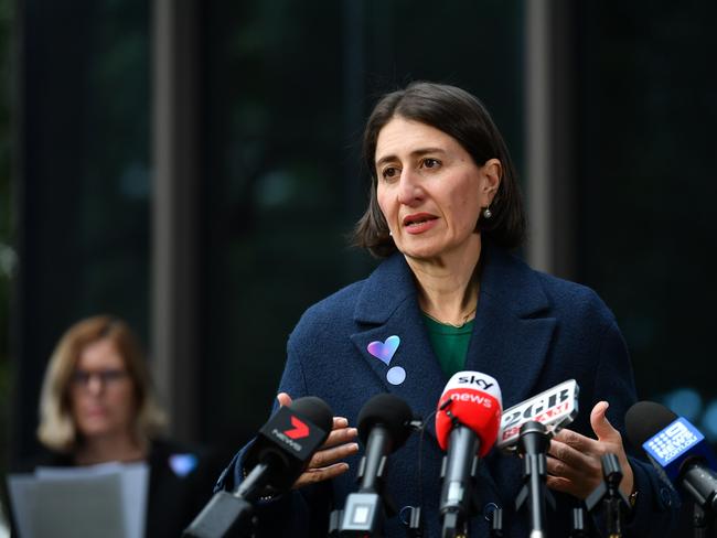 NSW Premier Gladys Berejiklian. Picture; AAP.