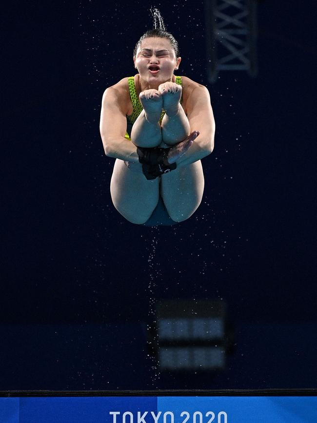 Australia's Melissa Wu. Picture: AFP