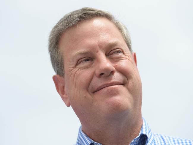 Tim Nicholls in Hervey Bay. Picture: AAP