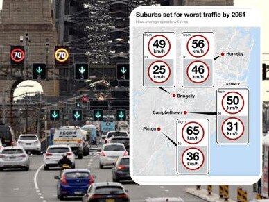 Traffic speed art 4 x 3