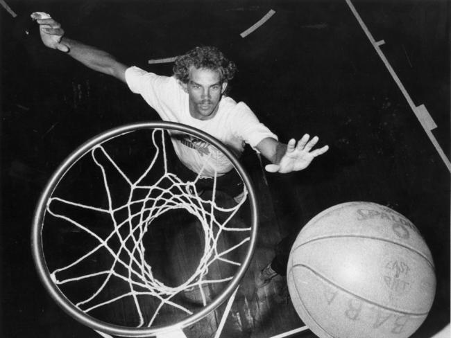 Brisbane Bullet Larry Sengstock is a five-time NBL champion
