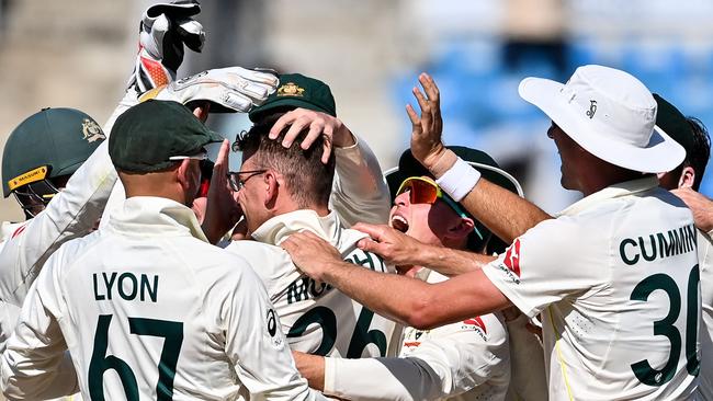 The first Test cricket match between India and Australia drew a huge audience. Picture: Indranil Mukherjee/AFP