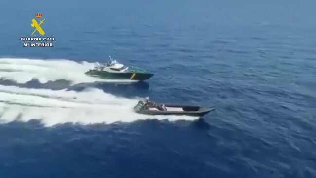 Dramatic Footage Shows High-Speed Boat Chase During Epic Drug Crackdown in Spain