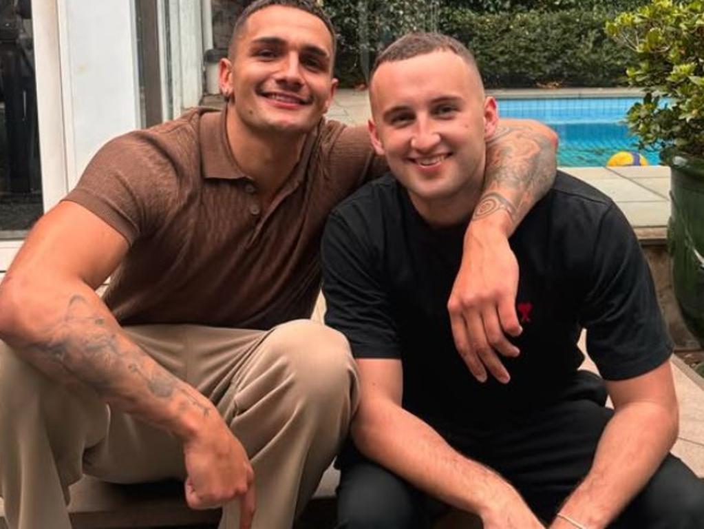 Jamarra Ugle-Hagan with Macoy Vargas. Picture: Instagram