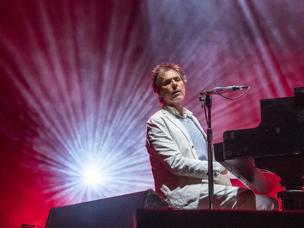 The Whitlams perform their Eternal Nightcap album at the Toowoomba Carnival of Flowers Festival of Food and Wine. Sunday, September 11, 2022. Picture: Nev Madsen.