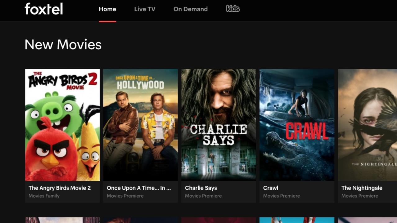 Foxtel deals premiere movies