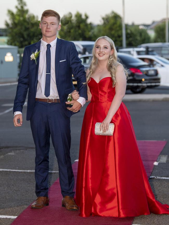 Christian Seidel and Sarah Tyson. St Ursula's College formal. Friday. 20th Nov 2020