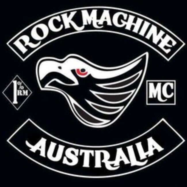 Rock Machine Australia’s logo.