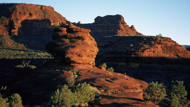 The Amphitheatre at Palm Valley in Finke Gorge National Park.