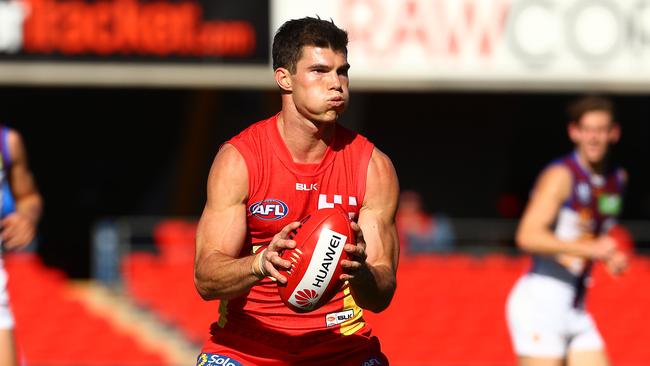 The Gold Coast Suns will be without Jaeger O'Meara for the rest of the 2016 AFL season. Picture: Adam Head