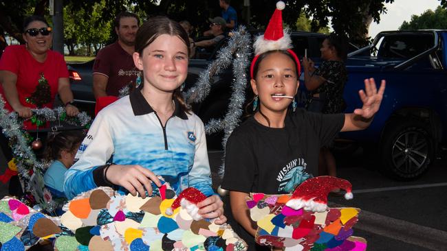 Thousands of Territorians braved the tropical heat for A Very Darwin Christmas Pageant. Picture: Pema Tamang Pakhrin