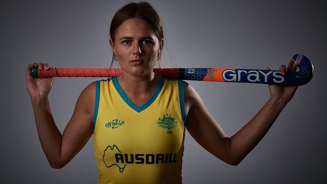 Hayley Padget has a steely focus on this weekend’s FIH International Pro League. Picture: Supplied/dcimages.org