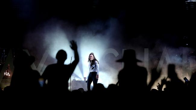 The Grass Is Greener music festival at the Cairns Showgrounds. Amy Shark performing. PICTURE: STEWART MCLEAN