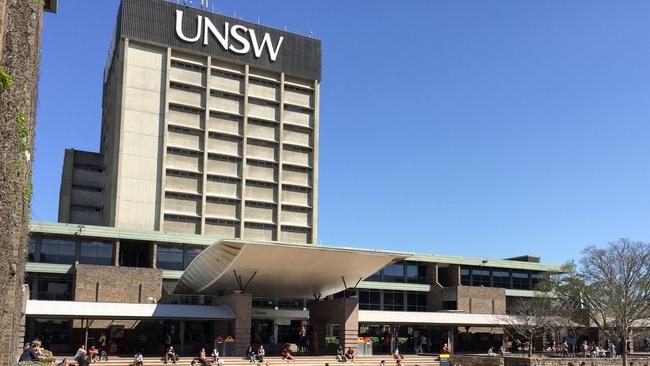 The University of NSW campus at Kensington. Picture: UNSW