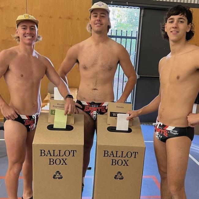 Budgy Smuggler said ‘hundreds’ had answered the call. Picture: Instagram