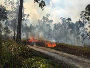 Fire crews battling 1.2m flames in new Tablelands bushfire